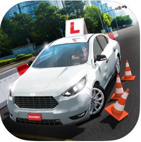 Car Driving School Simulator Logo